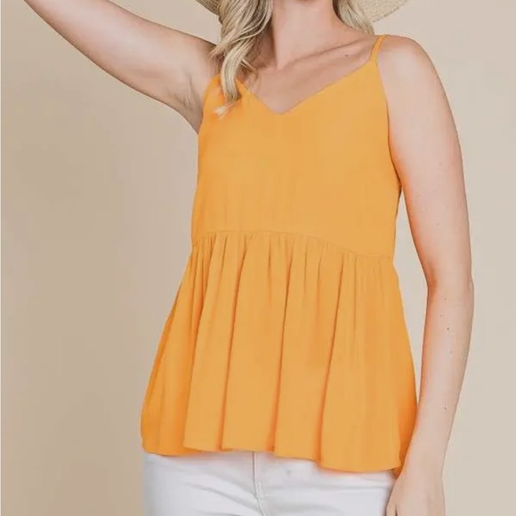 NWT Orange Tank - Picture 1 of 2